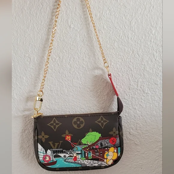 Fashion mini Pochette Monogram Leather - Picture 3 of 6